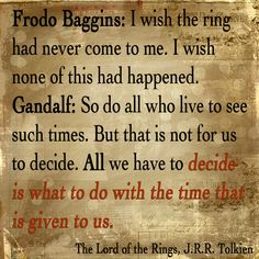 bilbo and frodo relationship